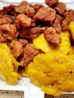 Carne Frita Y Tostones