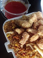 Combinación de Pollo Agridulce